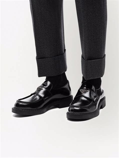 barneys mens prada loafers|Men's Loafers .